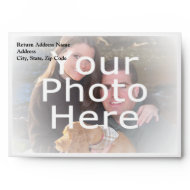 Custom Photo Envelope envelope