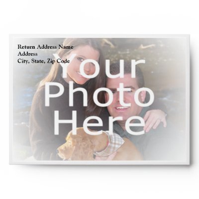 Custom Photo Envelope