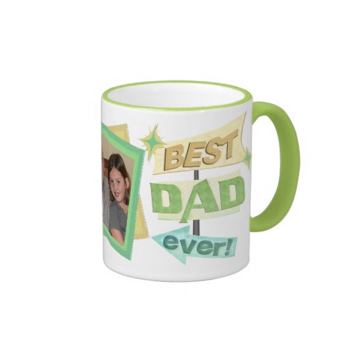 Custom Photo Father's Day Dad Coffee Mug