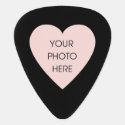 Custom Photo Heart (Front and Back) Guitar Pick
