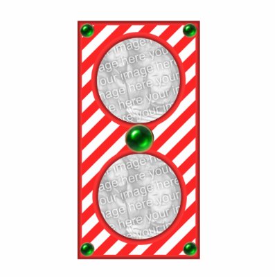 Custom Photo Keepsake Ornament Double Frame Photo Cut Outs by mariannegilliand