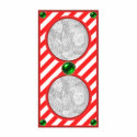 Custom Photo Keepsake Ornament Double Frame photo sculptures