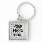 CUSTOM PHOTO KEY CHAIN TEMPLATE (SQUARE)