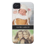 Custom Photo & Monogram Personalized iPhone 4 Cover