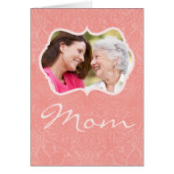 Custom Photo Mother's Day Card