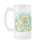Custom Photo name & Year Graduation Rocks Mug