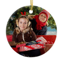 Custom Photo Ornament