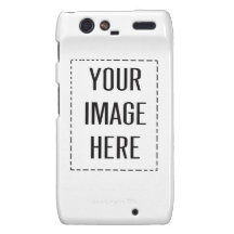 Custom Photo Personalized Droid Case Motorola Droid RAZR Covers