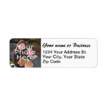 Custom Photo Return Address Label