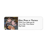 Custom Photo Return Address Label