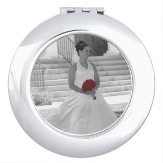 Custom Photo Round Compact Mirror