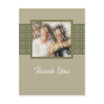 Custom Photo Template Thank You Card