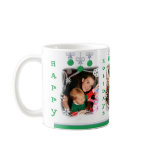 Custom Photo & Text Christmas Coffee Mug