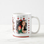 Custom Photo & Text Christmas Coffee Mug