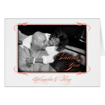 Custom Photo Thank You Card cards