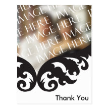 Custom Photo Thank You Card After ... - Customized Postcards