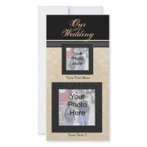Custom Photo Wedding Card, Classic Photo Cards photo cards by cutencomfy Custom Photo Wedding Card, Classic Photo Cards photo cards