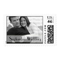 Custom Photo Wedding Postage September Wedding