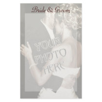 Custom Photo Wedding Stationery by jamiecreates1 Custom Photo Wedding Stationery
