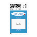 Custom Photo! Worlds Greatest Afghan Hound Mix postage