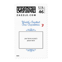 Custom Photo! Worlds Greatest Ara-Appaloosa Stamp