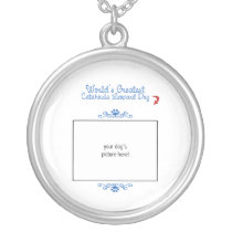 Custom Photo Worlds Greatest Catahoula Leopard Dog necklaces