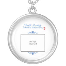 Custom Photo Worlds Greatest Catahoula Leopard Dog Necklaces