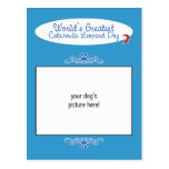 Custom Photo Worlds Greatest Catahoula Leopard Dog Postcard