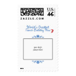 Custom Photo! Worlds Greatest French Bulldog Mix postage