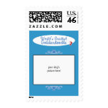 Custom Photo! Worlds Greatest Goldendoodle Postage