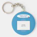 Custom Photo! Worlds Greatest Havanese Keychains