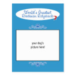Custom Photo! Worlds Greatest Rhodesian Ridgeback Post Card