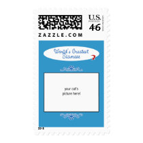Custom Photo! Worlds Greatest Siamese Stamp