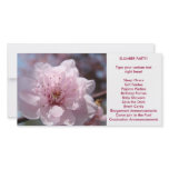 Custom Photocard Announcement Parties Blossoms Customized Photo Card