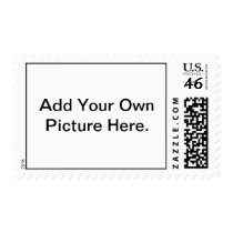 Custom picture or design postage stamp stamps