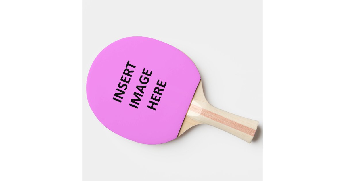 Custom Ping Pong Table Tennis Paddle Template PingPong Paddle Zazzle
