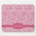 Custom Pink Chintz Mousepads