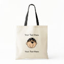 Custom Pirate Brown Bag bag