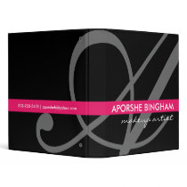 Custom Portfolio Binder