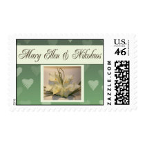 Custom postage for Mary Ellen & Nikolaos postage