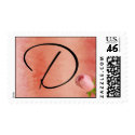 Custom postage initial D postage