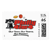 Custom Postage - Philly 4 for 4 postage by philly444 Custom Postage - Philly 4 for 4 postage