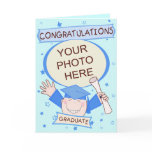 Custom Preschool / Kindergarten Boy Graduation Card