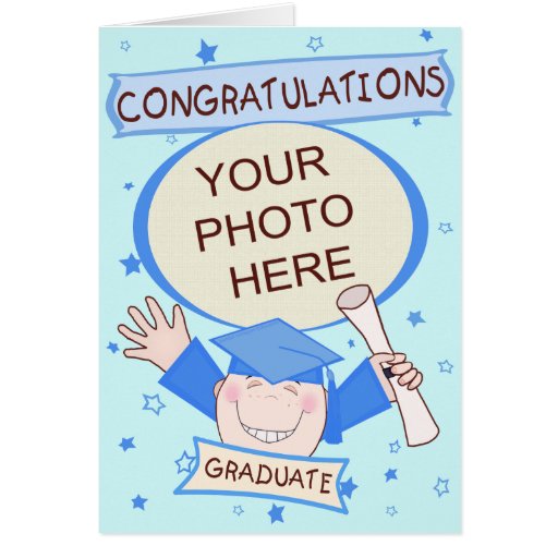 Custom Preschool Kindergarten Boy Graduation Greeting Card Zazzle custom-preschool-kindergarten-boy-graduation-greeting-card-zazzle