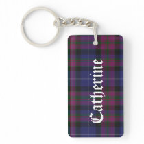 Custom Pride of Scotland Plaid Key Chain