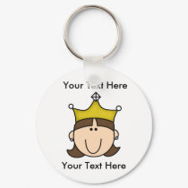 Custom Princess Brown Keychain by toddlersplace Custom Princess Brown Keychain