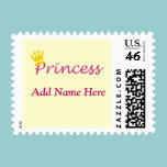 Custom "Princess" Postage Stamp stamps