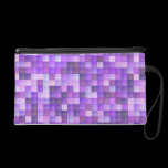 Custom Purple Design Tile Bag bagettes bags
