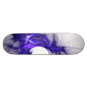 Custom Purple Flame Board skateboards by 3dartwork Custom Purple Flame Board skateboards
