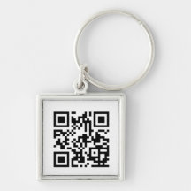 Custom QR Code Keychain